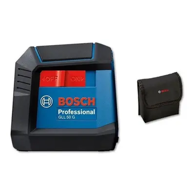 Bosch Laser Level Green Gll50g Lines Level Ip55 15m Self-leveling Horizontal & Vertical Cross Su