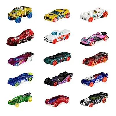 Track Bundle of Toy Cars, Track-Themed Packs of 1:64 Scale Vehicles, Cool Toy and Gift for Colle