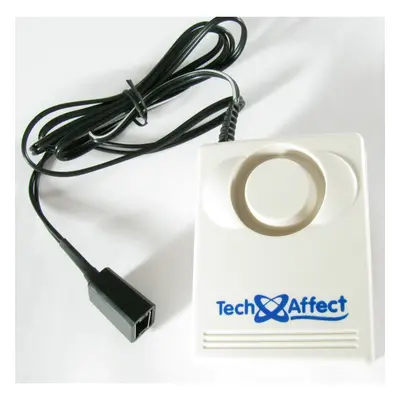 TechAffect WATER LEAK DETECTOR ALARM - Bath Overflow Alarm - Moisture Sensor - Water Level Senso