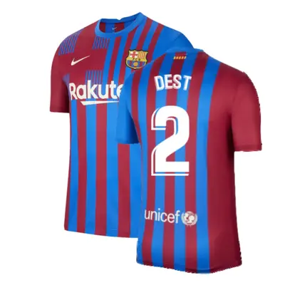 (XL) Barcelona Home Shirt (DEST 2)