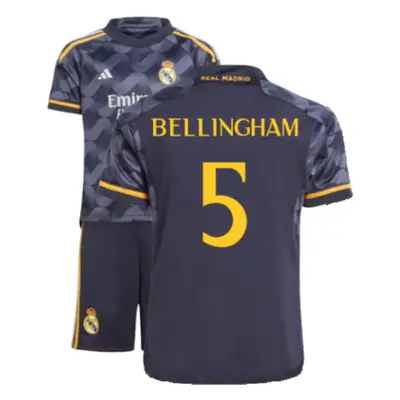 (3-4 Years) Real Madrid Away Mini Kit (Bellingham 5)