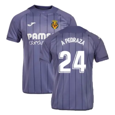 (XL) Villareal Away Shirt (A PEDRAZA 24)