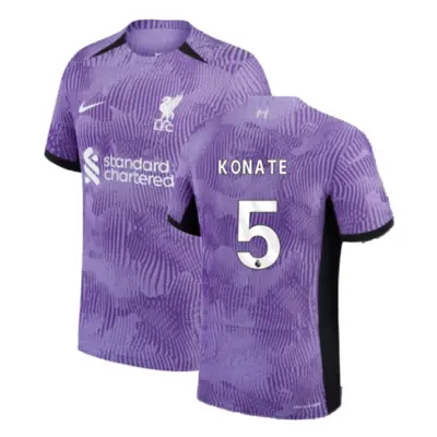 (XXL) Liverpool Third Authentic Match Shirt (Konate 5)