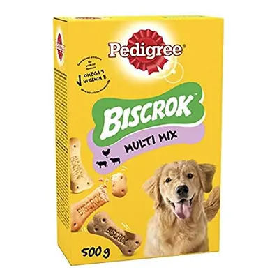 Pedigree Biscrok Multi Mix - Dog Treats - Bone-Shaped Biscuits - g