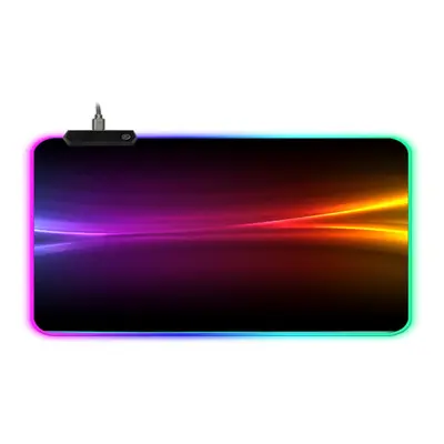 Large RGB Mouse Pad Gaming Keyboard Pad Non-slip Rubber Desktop Table Protective Mat for Home Of