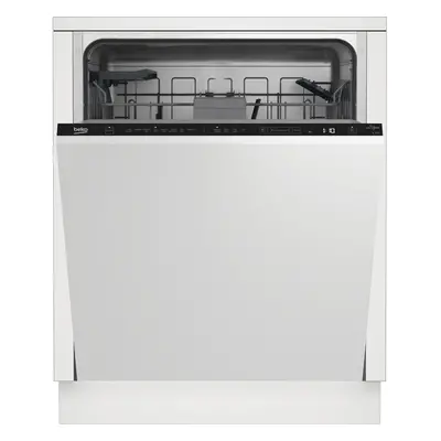 Beko HygieneShield Fully Integrated Standard Dishwasher - Stainless Steel - C Rated