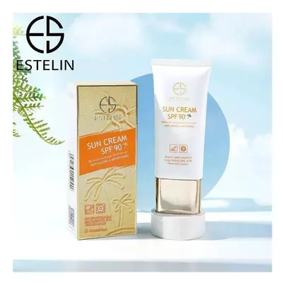 Estelin Anti Aging & Whitening Sunscreen SPF Sun Face Cream 90g