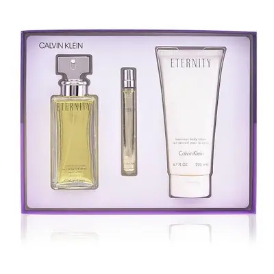 Eternity Pcs Set For Women: 3.4 Edp Sp + Ml Edp Sp + 6.7 Body Lotion