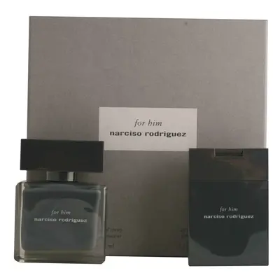 Narciso Rodriguez Pcs Set For Men: 3.3 Edt Sp + 3.3 Oz Shower Gel