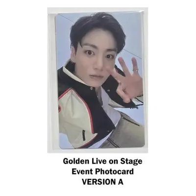 Bts Jungkook Golden Live On Stage Event Photocard