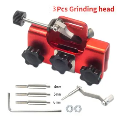 (red) Chain Saw Sharpeners Portable Chainsaw Chain Sharpening Woodworking Grinding Stones Electr