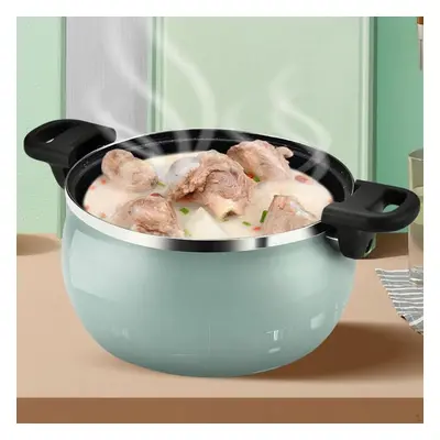 (cyan) Pressure Canner Cooking Pot Cooker For Camping Commercial Household