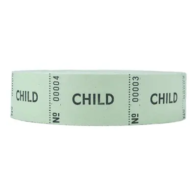 ClubKing Ltd Roll Tickets, Child (10 Pack)