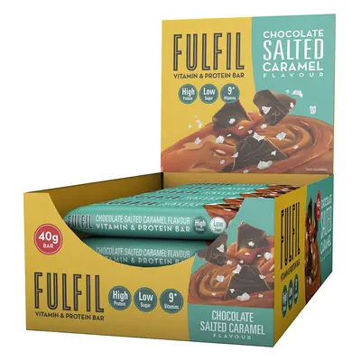 Fulfil Vitamin and Protein Bar, Chocolate Salted Caramel, x 40g