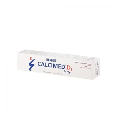 Hermes Calcimed D Forte Effervescent Tablets Calcium Supplement 20's