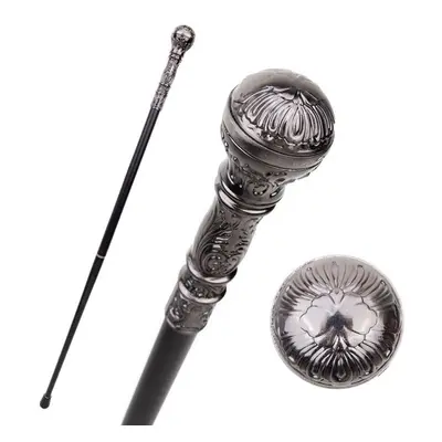 (ivory) Silver Luxury Round Handle Fashion Walking Stick For Party Decorative Walking Cane Elega