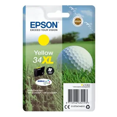 Epson Singlepack Yellow 34XL DURABrite Ultra Ink 10.8ml Yellow ink cartridge