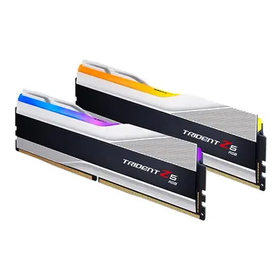 G.SKILL 64GB DDR5 Trident Z5 RGB 6000MHz CL30 1.40V Dual Channel Kit 2x 32GB Silver