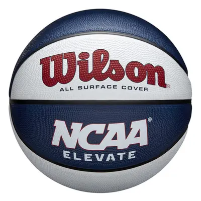 Wilson NCAA Elevate Basketball - Size 7-29.5 White/Navy