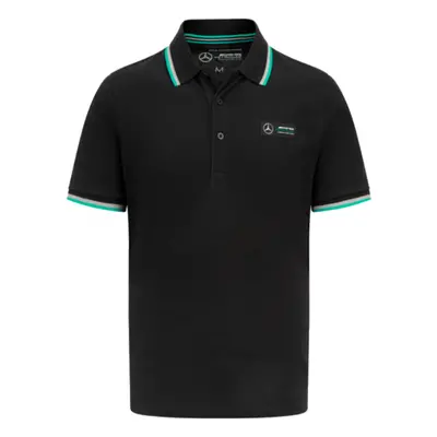 (S) Mercedes-AMG Petronas Classic Polo Shirt (Black)