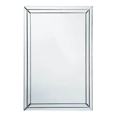 Premier Housewares Bevelled Clear Edge Wall Mirror