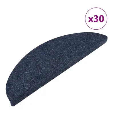 (blue, x x cm/ pcs) vidaXL Self-adhesive Stair Mats Carpet Stair Treads Stair Step Protector Rug