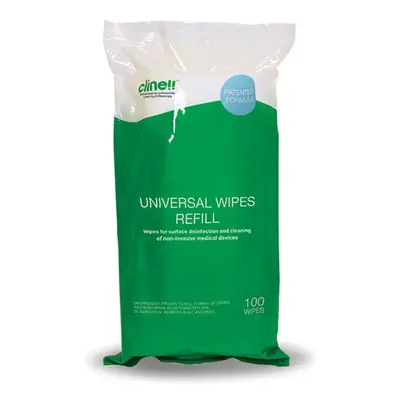 Clinell - Universal Cleaning and Surface Disinfection Wipes Tub of Wipes Refill