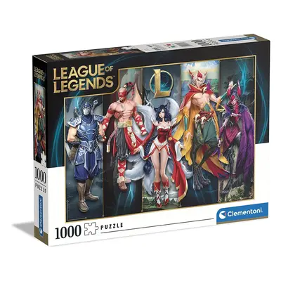 Clementoni League of Legends Pieces, Made in Italy, Jigsaw Puzzle for Adults, Multicolor, Medium