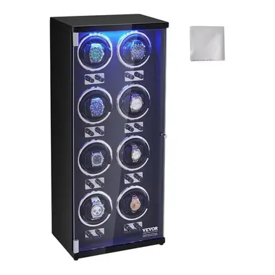 Vevor SBZDSLH8Z0008YD62V1 Black PU Watch Winder