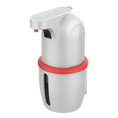 (Red) Automatic Induction Hand Soap Touch-free IPX5 Waterproof for Kitchen Bathroom