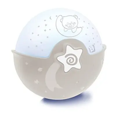 Infantino Soothing Light and Projector - Clip-on Crib Night Light with Grow-With-Me Design, Star