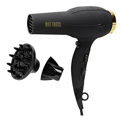 Hot Tools Pro Signature W Turbo Ionic Dryer (Ionic Technology; Heat/2 Speed; Lightweight; Profes