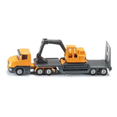 Siku - Scania Low Loader & Excavator