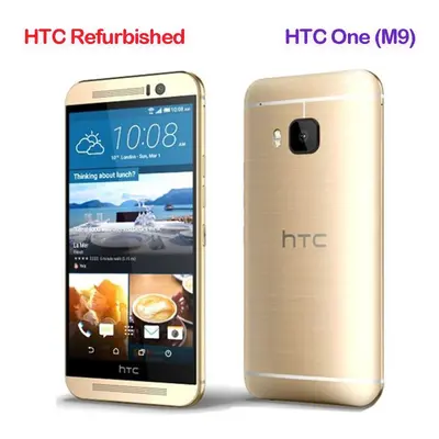 (Simple Set, Gold) Refurbished HTC M9 5.0" 3GB RAM 32GB ROM Mobile Phone