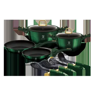 (Emerald) Berlinger Haus Pc Cookware Set Induction