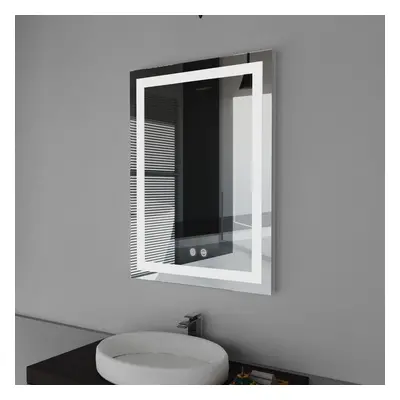 400x500mm Led Makeup Mirror Wall Mounted Dimmable Bathroom Mirror