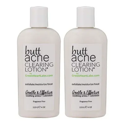 GreenHeartLabs Butt Acne Clearing Lotion, fl oz - 2pc