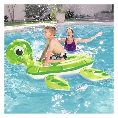 Childrens Inflatable Turtle Ride On Beach Toy Swimming Pool Float Lounger Lilo