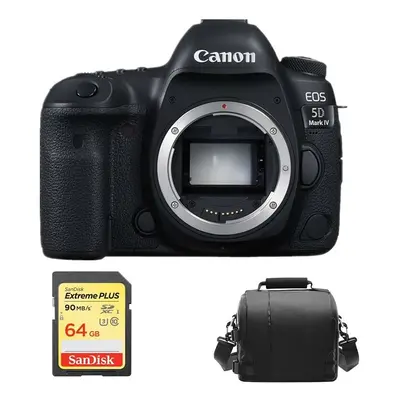 CANON EOS 5D IV Body + 64GB SD card + camera Bag