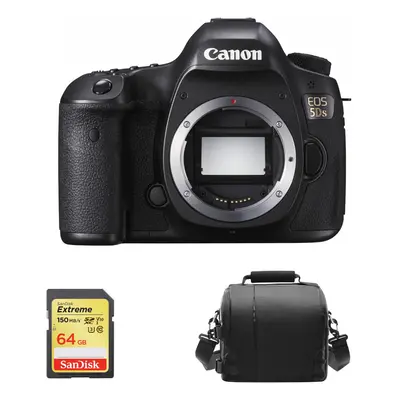 CANON EOS 5DS Body + 64GB SD card + camera Bag