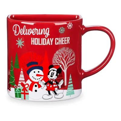 Disney Mickey Mouse Holiday Cookie Holder Mug