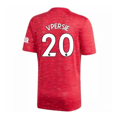 (XXL) Man Utd Adidas Home Football Shirt (Kids) (V.PERSIE 20)