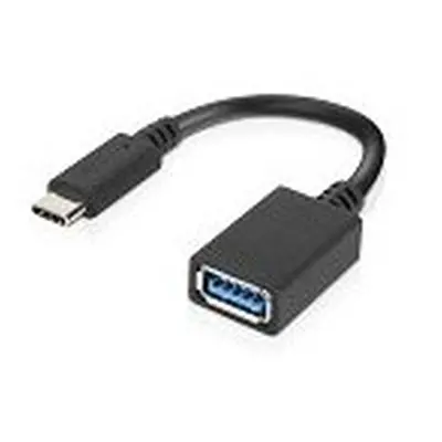 Lenovo LenovoUSB-CtoUSB-AAdapter 0.14m USB C USB A Male Female Black USB cable