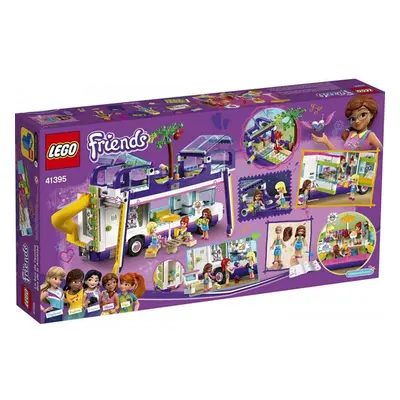 LEGO Friends Friendship Bus Heartlake City Toy Playset Building Kit Promotes Hours of Creative P