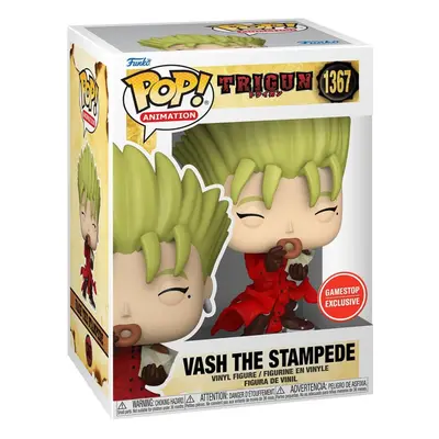 Funko Pop Animation: Trigun - VASH The Stampede w/Donuts Figure Gamestop Exclusive