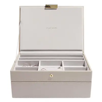 (Taupe) Classic Jewellery Box, Set of