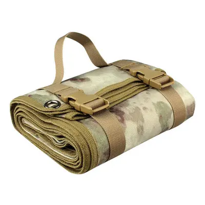 (camouflage 2) Tactical Shooting Mat Roll Up Training Shooters Pad Waterproof Nylon Folding Mat 