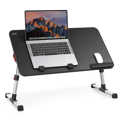 [Large Size] Laptop Bed Tray Table, SAIJI Adjustable Laptop Stand