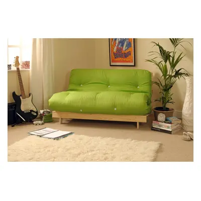 (Lime, 4ft6 Double) Ayr Luxury Futon Set