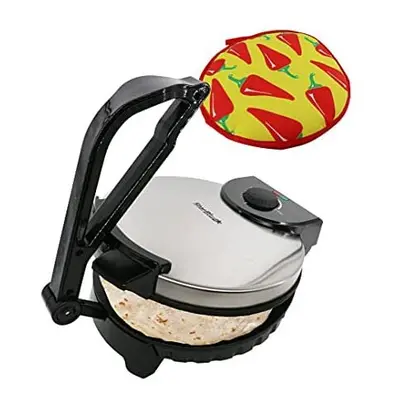 10inch Roti Maker by StarBlue with Free Roti Warmer - The Automatic Non-Stick Electric Machine t